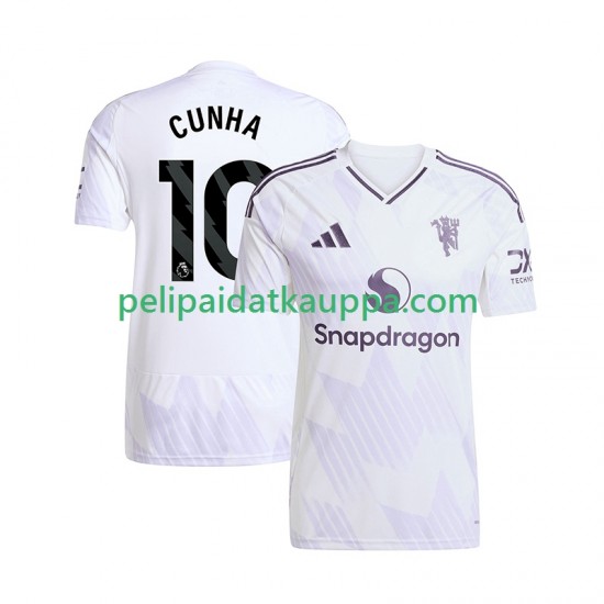 Manchester United Matheus Cunha 10 Vieras Fanipelipaita (Miehet) 2025-2026 Lyhythihainen