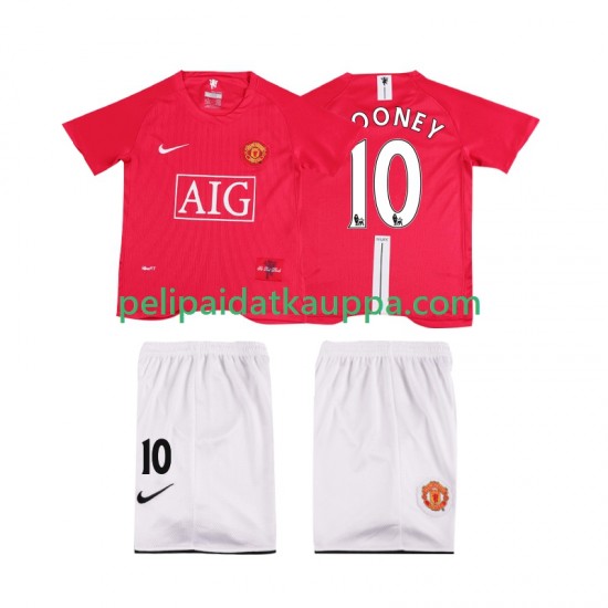 Manchester United ROONEY 10 Premier League 2007 Retro Koti Fanipelipaita (Lasten) 2008 Lyhythihainen Manchester United ROONEY 10 Premier League 2007 Retro Koti Fanipelipaita (Lasten) 2008 Lyhythihainen