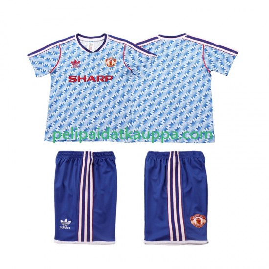Manchester United 1990 1992 Retro Vieras Fanipelipaita (Lasten) Lyhythihainen Manchester United 1990 1992 Retro Vieras Fanipelipaita (Lasten) Lyhythihainen