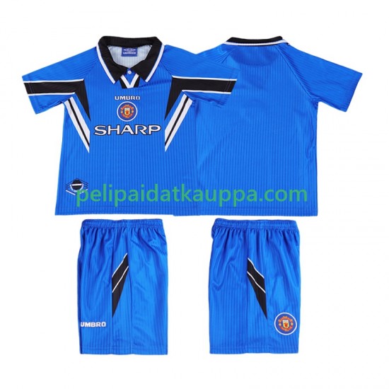 Manchester United 1996 Retro Kolmas Fanipelipaita (Lasten) 1998 Lyhythihainen Manchester United 1996 Retro Kolmas Fanipelipaita (Lasten) 1998 Lyhythihainen