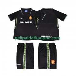 Manchester United Retro Kolmas Fanipelipaita (Lasten) 1998 1999 Lyhythihainen