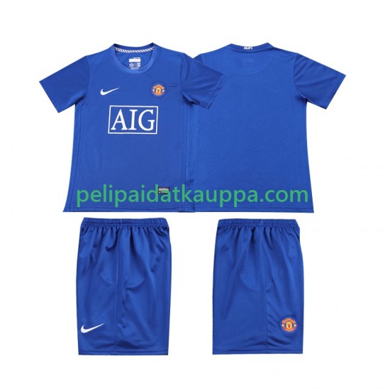 Manchester United 2009 Retro Kolmas Fanipelipaita (Lasten) 2008 Lyhythihainen Manchester United 2009 Retro Kolmas Fanipelipaita (Lasten) 2008 Lyhythihainen
