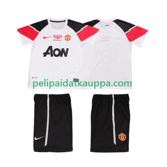 Manchester United Champions League 2012 Retro Kolmas Fanipelipaita (Lasten) 2011 Lyhythihainen