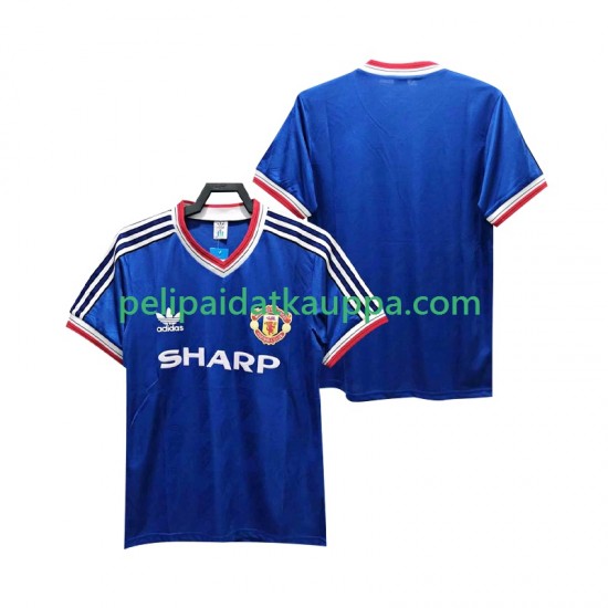 Manchester United 1986 1988 Retro Kolmas Fanipelipaita (Miehet) Lyhythihainen