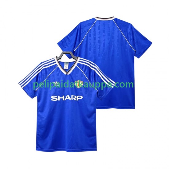 Manchester United 1988 1990 Retro Kolmas Fanipelipaita (Miehet) Lyhythihainen