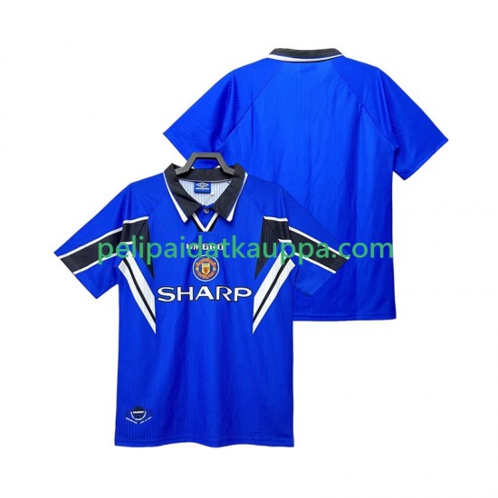 Manchester United 1996 Retro Kolmas Fanipelipaita (Miehet) 1998 Lyhythihainen