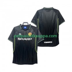 Manchester United Retro Kolmas Fanipelipaita (Miehet) 1998 1999 Lyhythihainen