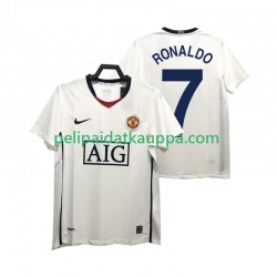 Manchester United Ronaldo 7 Premier League 2009 Retro Vieras Fanipelipaita (Miehet) 2008 Lyhythihainen