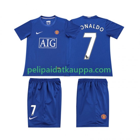 Manchester United Ronaldo 7 2009 Retro Kolmas Fanipelipaita (Lasten) 2008 Lyhythihainen Manchester United Ronaldo 7 2009 Retro Kolmas Fanipelipaita (Lasten) 2008 Lyhythihainen