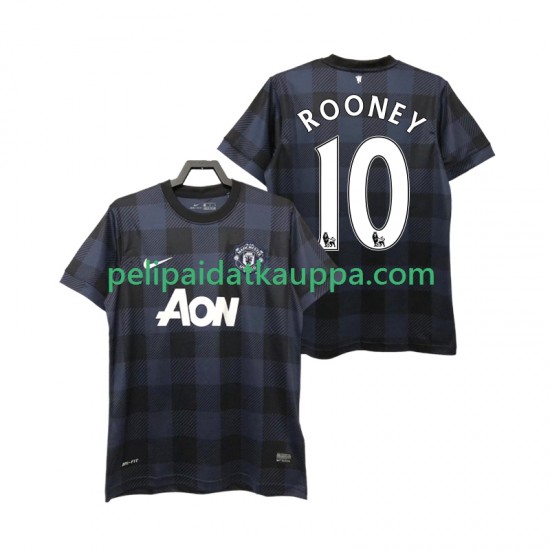 Manchester United Rooney 10 2013 2014 Retro Vieras Fanipelipaita (Miehet) Lyhythihainen Manchester United Rooney 10 2013 2014 Retro Vieras Fanipelipaita (Miehet) Lyhythihainen