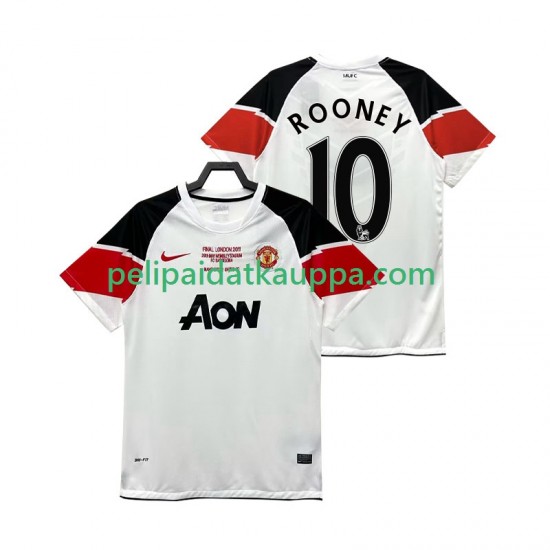 Manchester United Rooney 10 Champions League 2012 Retro Kolmas Fanipelipaita (Miehet) 2011 Lyhythihainen