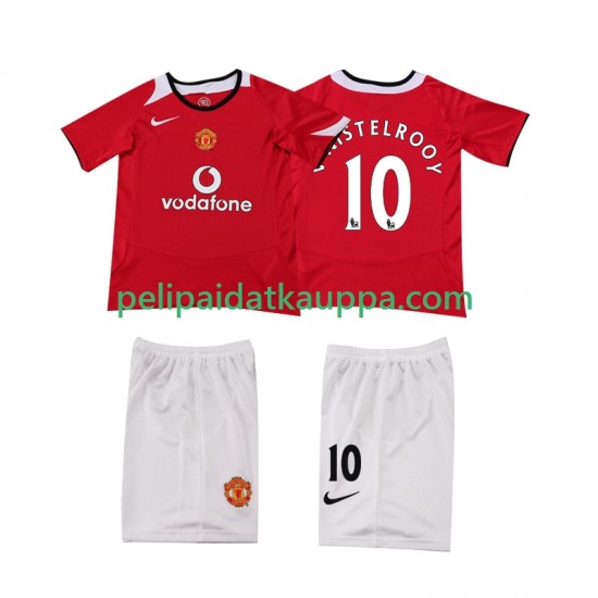 Manchester United Ruud van Nistelrooy 2005 Retro Koti Fanipelipaita (Lasten) 2006 Lyhythihainen Manchester United Ruud van Nistelrooy 2005 Retro Koti Fanipelipaita (Lasten) 2006 Lyhythihainen