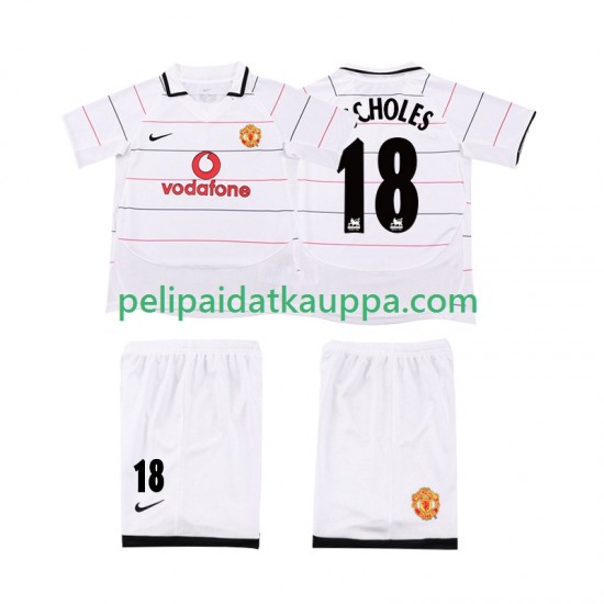 Manchester United SCHOLES 18 2003 Retro Kolmas Fanipelipaita (Lasten) 2006 Lyhythihainen Manchester United SCHOLES 18 2003 Retro Kolmas Fanipelipaita (Lasten) 2006 Lyhythihainen
