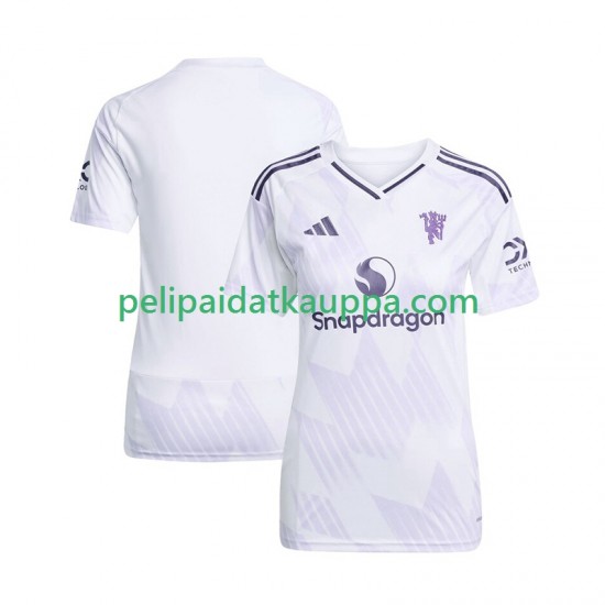 Manchester United Vieras Fanipelipaita (Naiset) 2025-2026 Lyhythihainen Manchester United Vieras Fanipelipaita (Naiset) 2025-2026 Lyhythihainen
