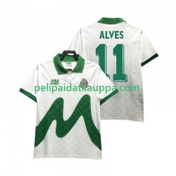 Meksiko ALVES 11 1995 Retro Vieras Fanipelipaita (Miehet) Lyhythihainen