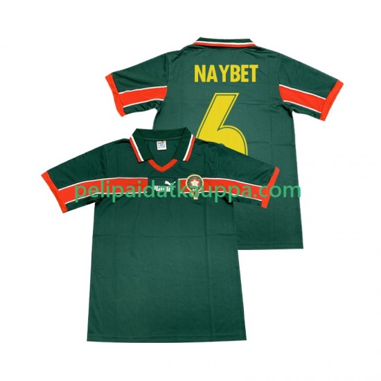 Marokko NAYBET 6 Retro Koti Fanipelipaita (Miehet) 1998 Lyhythihainen Marokko NAYBET 6 Retro Koti Fanipelipaita (Miehet) 1998 Lyhythihainen