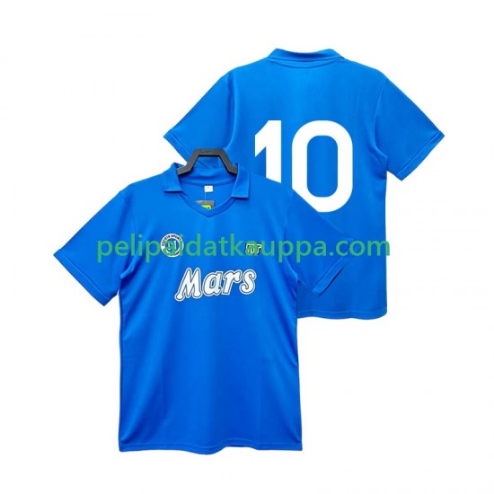 Napoli 10 1988 1989 Retro Koti Fanipelipaita (Miehet) Lyhythihainen