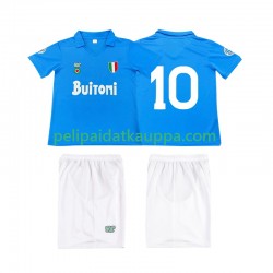 Napoli 10 1987 1988 Retro Koti Fanipelipaita (Lasten) Lyhythihainen