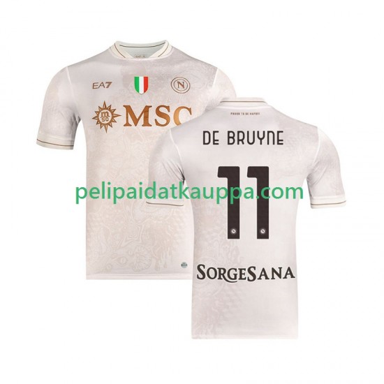 Napoli Kevin De Bruyne 11 Vieras Fanipelipaita (Miehet) 2025-2026 Lyhythihainen