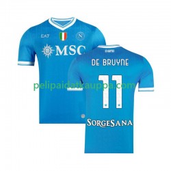 Napoli Kevin De Bruyne 11 Koti Fanipelipaita (Miehet) 2025-2026 Lyhythihainen