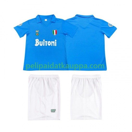 Napoli 1987 1988 Retro Koti Fanipelipaita (Lasten) Lyhythihainen Napoli 1987 1988 Retro Koti Fanipelipaita (Lasten) Lyhythihainen