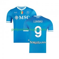 Napoli Romelu Lukaku 9 Koti Fanipelipaita (Miehet) 2025-2026 Lyhythihainen