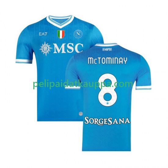 Napoli Scott McTominay 8 Koti Fanipelipaita (Miehet) 2025-2026 Lyhythihainen Napoli Scott McTominay 8 Koti Fanipelipaita (Miehet) 2025-2026 Lyhythihainen