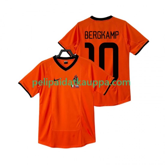 Alankomaat BERGKAMP 10 2000 Retro Koti Fanipelipaita (Miehet) Lyhythihainen Alankomaat BERGKAMP 10 2000 Retro Koti Fanipelipaita (Miehet) Lyhythihainen