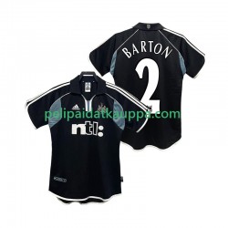 Newcastle United BARTON 2 2000 2001 Retro Vieras Fanipelipaita (Miehet) Lyhythihainen