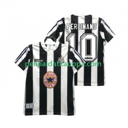 Newcastle United FERDINANE 10 1995 1997 Retro Koti Fanipelipaita (Miehet) Lyhythihainen