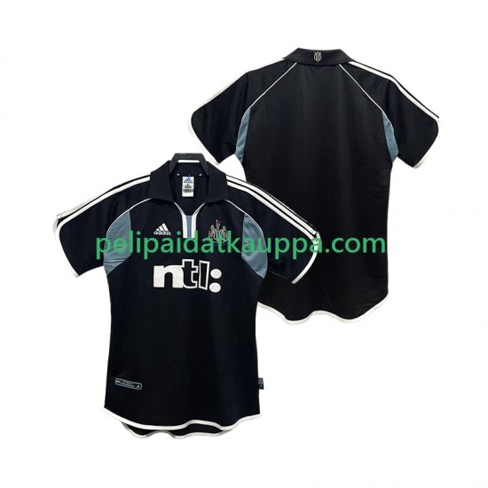 Newcastle United 2000 2001 Retro Vieras Fanipelipaita (Miehet) Lyhythihainen