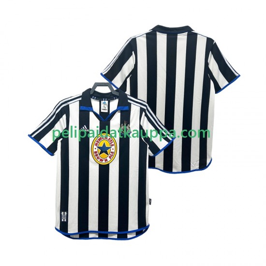 Newcastle United 2000 Retro Koti Fanipelipaita (Miehet) 1999 Lyhythihainen