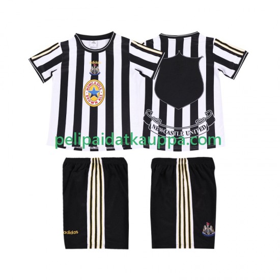 Newcastle United 1997 Retro Koti Fanipelipaita (Lasten) 1999 Lyhythihainen
