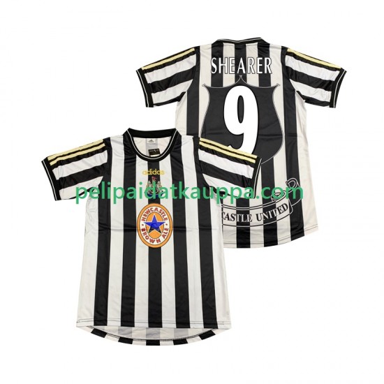 Newcastle United SHEARER 9 1997 Retro Koti Fanipelipaita (Miehet) 1999 Lyhythihainen