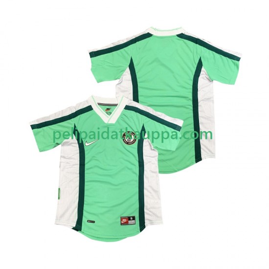 Nigeria Retro Koti Fanipelipaita (Miehet) 1998 Lyhythihainen