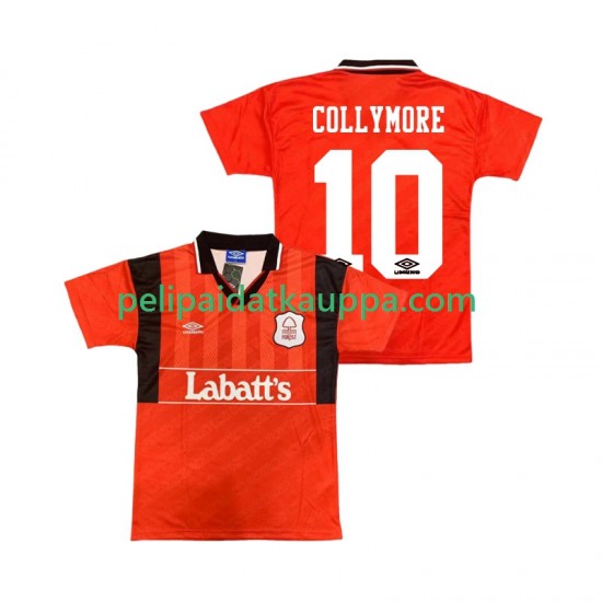 Nottingham Forest COLLYMORE 10 1995 Retro Koti Fanipelipaita (Miehet) 1994 Lyhythihainen