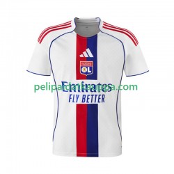 Olympique Lyonnais Koti Fanipelipaita (Miehet) 2025-2026 Lyhythihainen