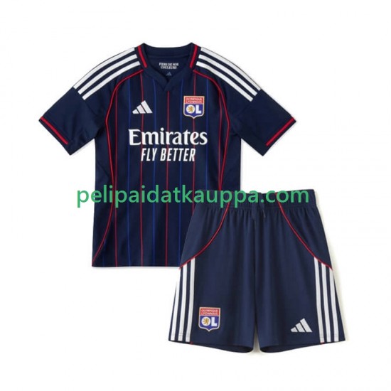 Olympique Lyonnais Vieras Fanipelipaita (Lasten) 2025-2026 Lyhythihainen