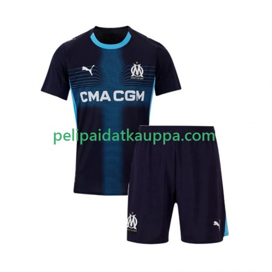 Olympique de Marseille Vieras Fanipelipaita (Lasten) 2025-2026 Lyhythihainen
