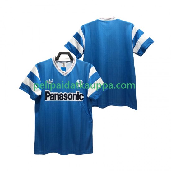 Olympique de Marseille 1990 Retro Vieras Fanipelipaita (Miehet) Lyhythihainen Olympique de Marseille 1990 Retro Vieras Fanipelipaita (Miehet) Lyhythihainen