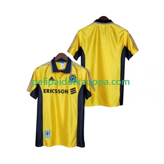 Olympique de Marseille Retro Kolmas Fanipelipaita (Miehet) 1998 1999 Lyhythihainen Olympique de Marseille Retro Kolmas Fanipelipaita (Miehet) 1998 1999 Lyhythihainen