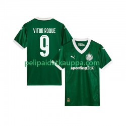Palmeiras Vitor Roque 9 Koti Fanipelipaita (Miehet) 2025-2026 Lyhythihainen