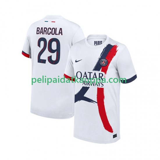 Paris Saint-Germain Bradley Barcola 29 Vieras Fanipelipaita (Miehet) 2025-2026 Lyhythihainen