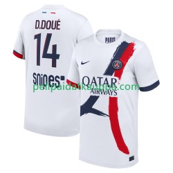 Paris Saint-Germain Desire Doue 14 Vieras Fanipelipaita (Miehet) 2025-2026 Lyhythihainen