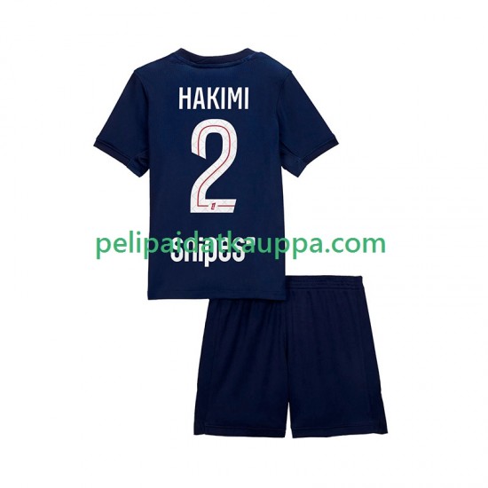 Paris Saint-Germain Hakimi 2 Koti Fanipelipaita (Lasten) 2025-2026 Lyhythihainen