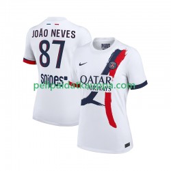 Paris Saint-Germain Joao Neves 87 Vieras Fanipelipaita (Miehet) 2025-2026 Lyhythihainen