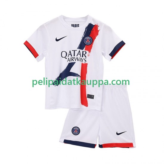 Paris Saint-Germain Vieras Fanipelipaita (Lasten) 2025-2026 Lyhythihainen Paris Saint-Germain Vieras Fanipelipaita (Lasten) 2025-2026 Lyhythihainen