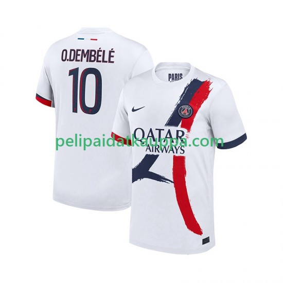 Paris Saint-Germain Ousmane Dembele 10 Vieras Fanipelipaita (Miehet) 2025-2026 Lyhythihainen Paris Saint-Germain Ousmane Dembele 10 Vieras Fanipelipaita (Miehet) 2025-2026 Lyhythihainen
