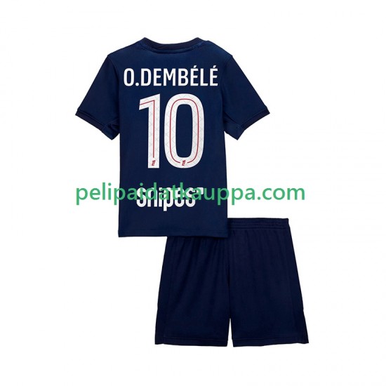 Paris Saint-Germain Ousmane Dembele 10 Koti Fanipelipaita (Lasten) 2025-2026 Lyhythihainen