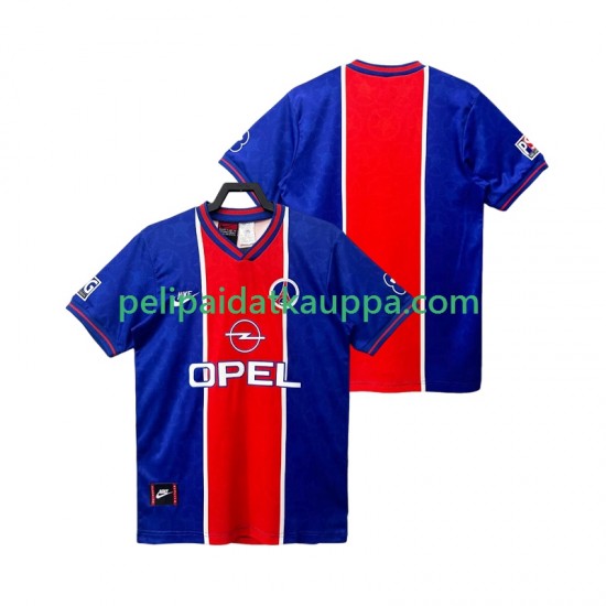 Paris Saint-Germain 1995 1996 Retro Koti Fanipelipaita (Miehet) Lyhythihainen